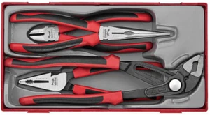 Teng Tools TT440-TQ pinze set 4 pezzi impugnatura TPR e set rapido pinze pompa acqua - Foto 1 di 8