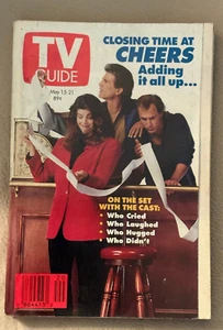 M 1993 TV GUIDE Magazine CHEERS Final Episode Show Closing Time California Ed - Picture 1 of 4