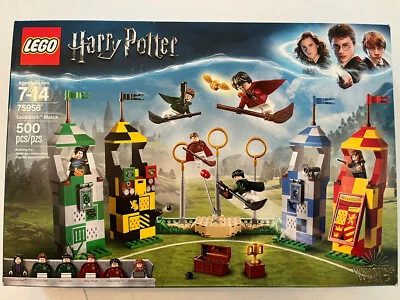 Lego Harry Potter Quidditch Match 75956, Retired set, New in Sealed Box, 6 Figs - Image 1 of 2