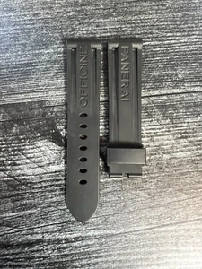 Panerai Rubber Watch Strap black 24x22 mm - Picture 1 of 4