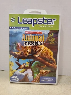 LeapFrog Leapster Animal Genius Scholastic Learning K-2nd Grade 5-8 Years - Image 1 of 3