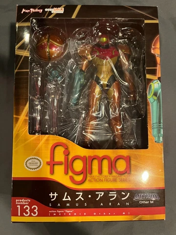 Metroid Other M:  Samus Aran Figma figure #133 SEALED BOX Cover