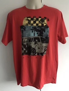 Animal Camper van T Shirt Red Size XL - Picture 1 of 3