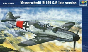 Trumpeter 02408 - 1:24 Messerschmitt Bf 109 G-6 Version Tardiva - Nuovo - Foto 1 di 1