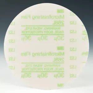 Lotto di 20 dischi microfinitura ciascuno 3M 268L PSA 8"xNH 30 micron 76965 - Foto 1 di 1