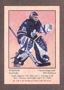 2002-03 Parkhurst Retro #150 Ed Belfour