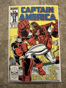 Capitán América #341 9,2 casi nuevo - (Marvel Comics 1988) - Cap vs Iron Man - Imagen 1 de 24