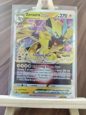 Zeraora VSTAR SWSH265 Sword & Shield Full Art Ultra Rare Promo Pokemon Card New - Image 1 of 4