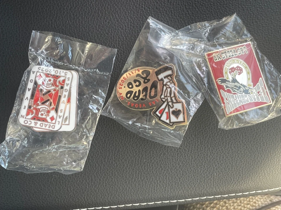 Juego de Pin Oficial Dead & Company Esfera 9, 10, 11 de Mayo Foto 1 de 1