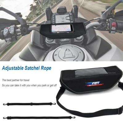 For BMW S1000R S1000RR Motorcycle Waterproof And Dustproof Handlebar Storage Bag - Image 1 of 4