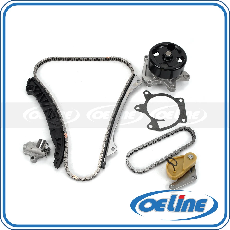 Kit de cadena de distribución bomba de agua para 11-18 Nissan Sentra Juke 1.6L 1.8L Foto 1 de 4