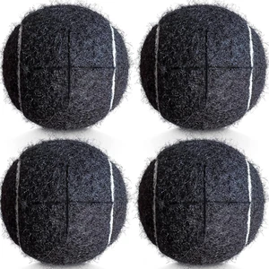 Precut Tennis Balls, 4PCS Walker Glide Balls, Heavy Duty Long Lasting Felt Pa... - Picture 1 of 1
