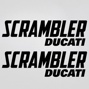 Ducati Scrambler Calcomanías Tanque Pegatinas Repuesto para Lado Moto - Imagen 1 de 8