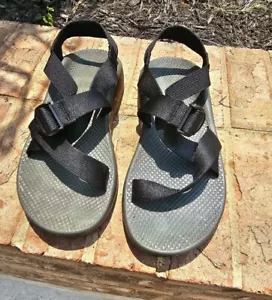 Chaco Z Cloud Men’s Black Size 10 Adjustable Sandals Made in USA - Picture 1 of 8