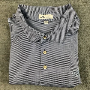 Peter Millar Shirt Mens XXL The Falls Club Casual Performance Stretch Golf Polo - Picture 1 of 16