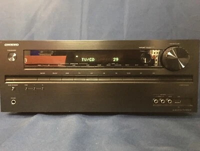 Onkyo TX-NR414 5.1-Channel 80 Watt Home Theater AV Receiver - Image 1 of 4