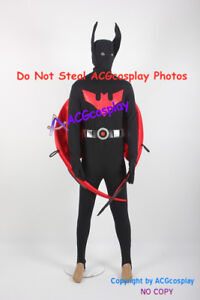 Batman Beyond cosplay dc Batman Cosplay Costume include wings and mask