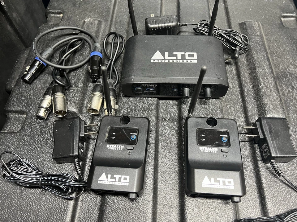 Sistema inalámbrico estéreo inalámbrico Alto Stealth para altavoces activos Foto 1 de 4