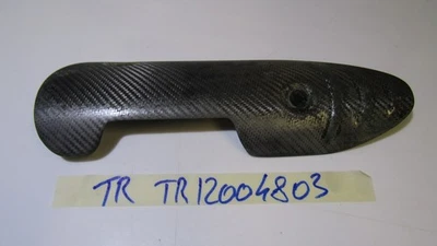 Protetor térmico triplo carbono Triumph Speed protetor silenciador direito SBIADITO - Imagem 1 de 4