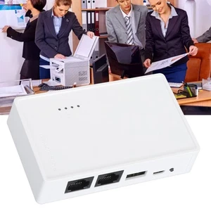 USB Wireless Print Server Wired Wireless Standalone Modes 480Mbps USB2.0 Pri NEW - Afbeelding 1 van 12