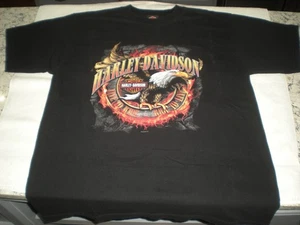 Harley Davidson Motorcycles Live To Ride '02 T-Shirt Pre-owned Men's XL Orlando - Picture 1 of 7