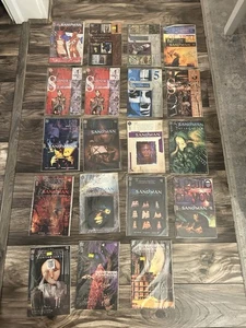 DC Vertigo Comics The Sandman Comic Book Lot of 19 comic books Plastic Sleeves - Picture 1 of 3
