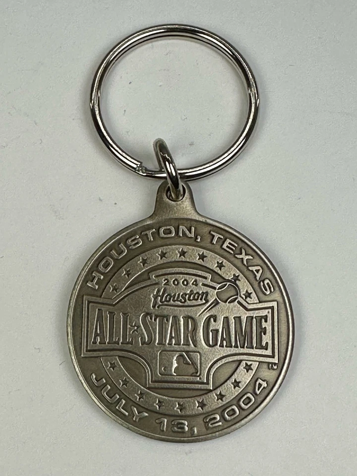 2004 MLB All Star Game Houston TX Medallion Keychain Limited Edition Number #19 - Image 1 of 4