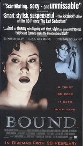 1990s MOVIE Advert/Poster: BOUND (Jennifer Tilly, Gina Gershon, Jose Pantoliano) - Picture 1 of 1