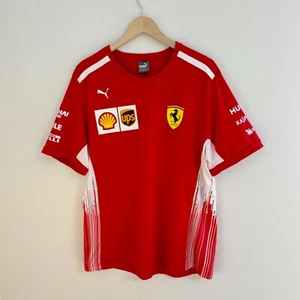Camiseta Puma Scuderia Ferrari F1 Team 2018 Fórmula Uno Racing para hombre talla XL - Imagen 1 de 13