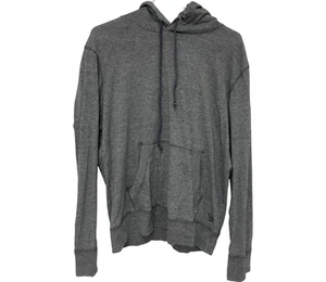 NWT American Eagle Womens Hoodie Sweatshirt Gray Size Medium Oversized Pullover - Picture 1 of 11