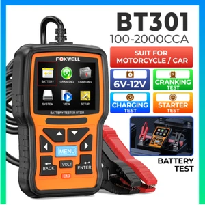 Battery Tester 6-12V Load Test Check Battery Health Status For Car Motorcycle - Picture 1 of 14