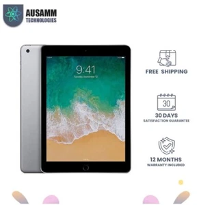 Apple iPad 5th Gen 32GB Cellular Wifi Unlocked Grey Excellent Condition - Picture 1 of 5