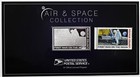 2019 USPS Air & Space Collection First Man on the Moon 1oz .999 Silver Bar/Stamp