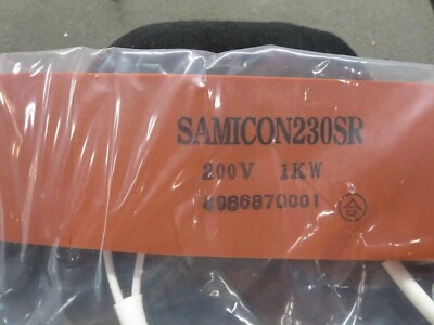 Samicon, (Sakaguchi E.H.), 230SR #2, Conjunto Calentador de Banda, 1 KW, 200 V, Silicona Nuevo Foto 1 de 4