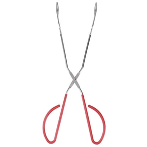 Wood Burning Claw Grabber Bbq Charcoal Tong Metal Scissor Tong - Picture 1 of 12