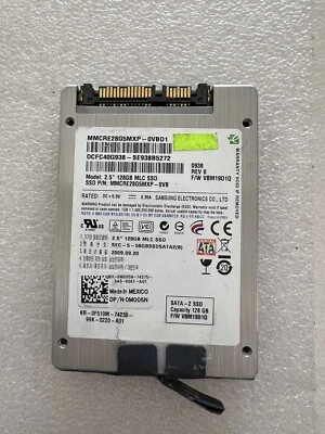 Samsung 0G295T MMCRE28G5MXP-0VB 128GB SSD 2.5" MLC Solid State Drive A3 - Image 1 of 3