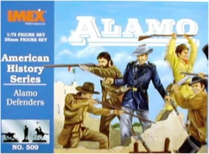 1/72 Alamo Defenders Texas Infantry Imex 509 Figures Miniature Gaming - Picture 1 of 2