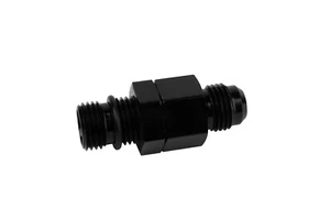 Acoplador de montaje adaptador Aeromotive 15694 6AN a 1/8 pulgadas NPT aluminio anodizado negro - Imagen 1 de 3