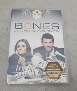 BONES : Season Ten 10 DVD, 2015, 6-Disc Box Set Brand New & Sealed  - Bild 1 von 3
