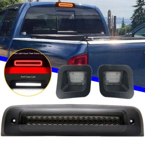 Tercera luz de freno LED de montaje alto luz de matrícula para Dodge RAM 1500 2500 09-18 - Imagen 1 de 12