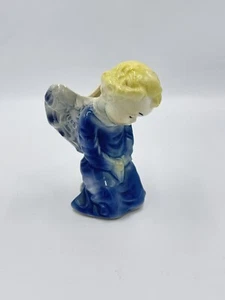 Royal Copley Praying Blue Angel Wall Pocket - Picture 1 of 5