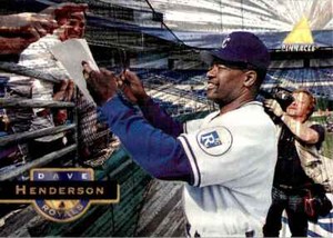 1994 PINNACLE MUSEUM COLLECTION DAVE HENDERSON KANSAS CITY ROYALS #508