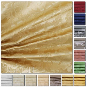 Tela Decoración Metro Floreale Jacquard Mantel Cama Cortinas alt.340 CM - Imagen 1 de 14
