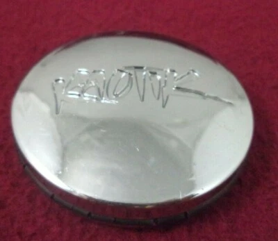 Tapa central de rueda personalizada cromada Kaotik Wheels # 10888-5 (1) Foto 1 de 4