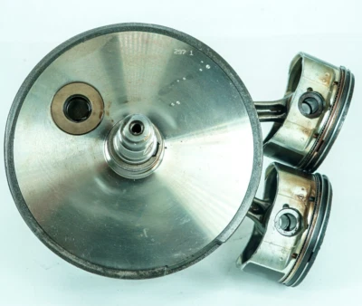 12 Harley Road Glide Touring Engine Crank Shaft Flywheel Pistons 23729-07B 1325 - Image 1 of 4