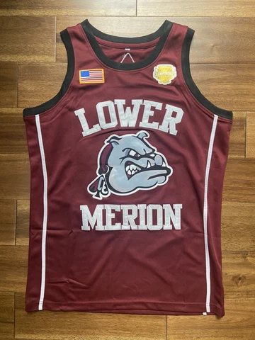 FREE SHIPPING Rare Ace Patch Bryant Lower Merion High School Jersey Brand New Cover