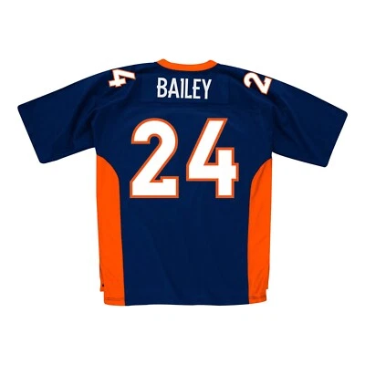 Denver Broncos Mitchell & Ness #24 Champ Bailey 2006 Legacy Men's Jersey - Blue Foto 1 de 2