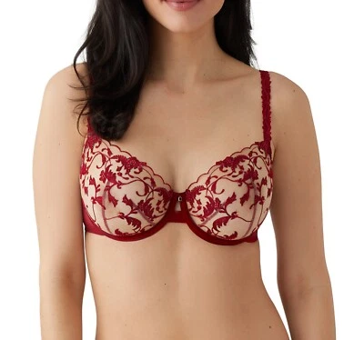 Sujetador Wacoal Dramatic Interlude con aros correa ajustable para mujer 855379 nuevo con etiquetas Foto 1 de 3