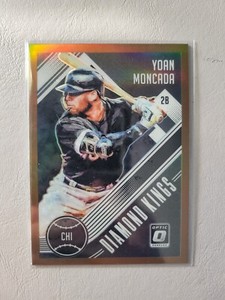 2018 Panini Donruss Optic Bronze Holo Yoan Moncada Chicago White Sox #2