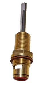 Wall Ceramic Disc Spindle 110mm 1/4 Turn Anti Clockwise Chrome Bath Valve - Picture 1 of 24